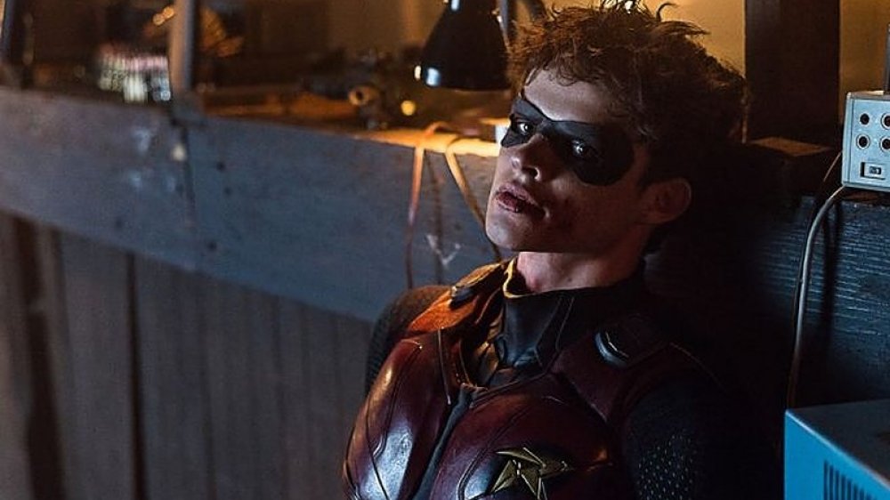 Curran Walters as Robin in DC Universe's Titans series