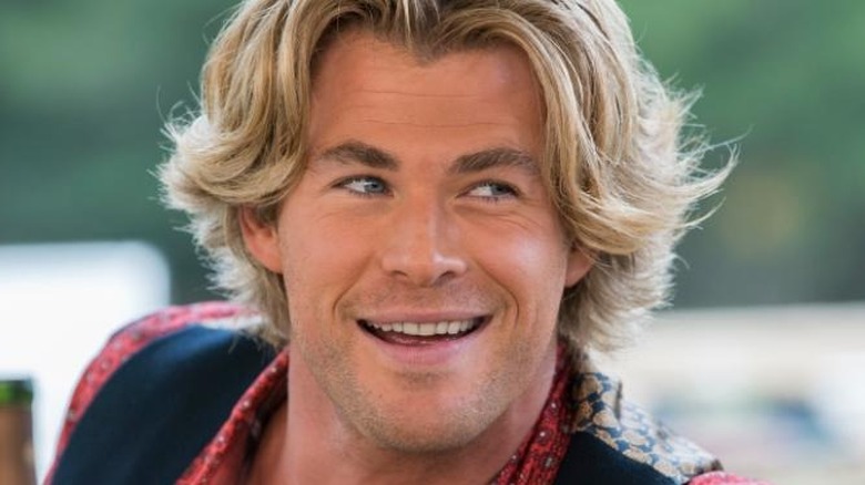 Chris Hemsworth as Stone Crandall, smiling