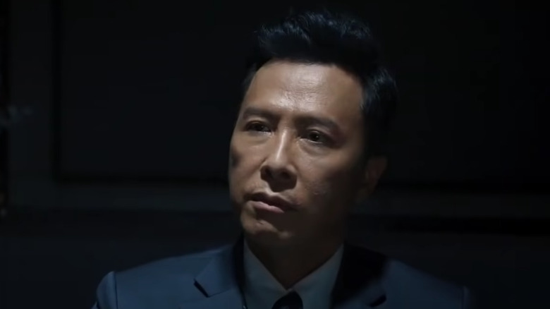 Donnie Yen in an interrogation room