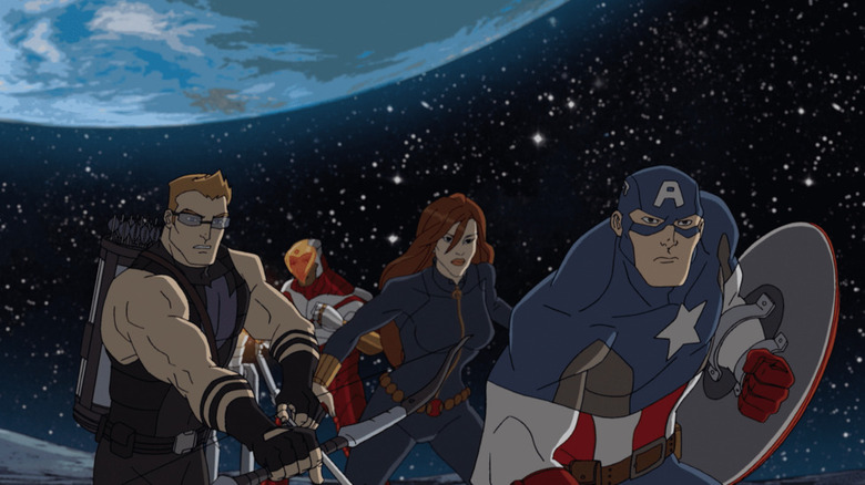 The Avengers in space