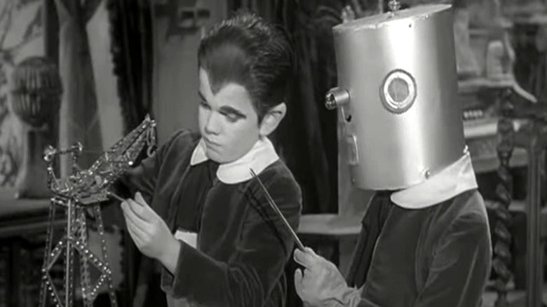 Eddie Munster tinkering