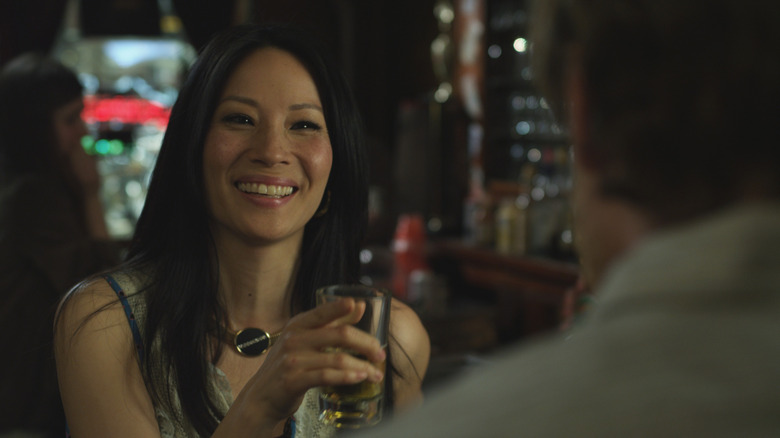 Lucy Liu on a date