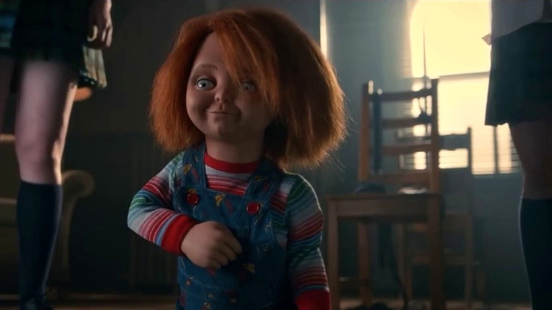 Chucky smiles