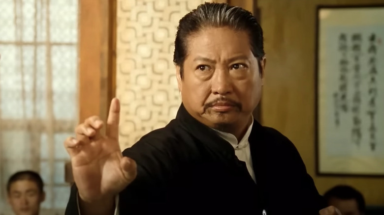 Sammo Hung in fighting stance