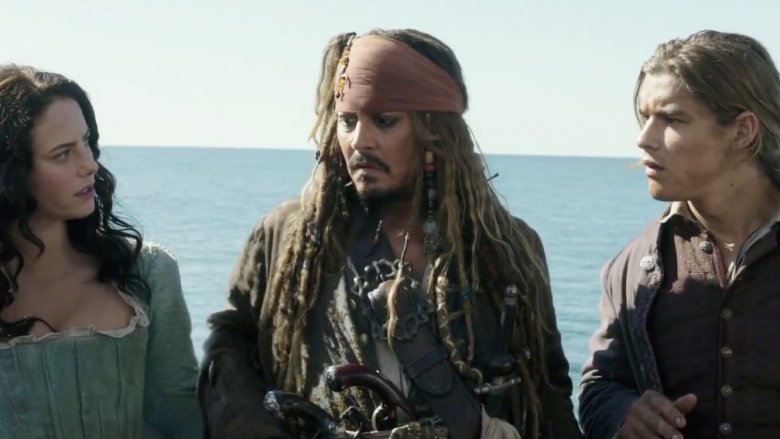 Pirates of the Caribbean: Dead Men Tell No Tales Kaya Scodelario Johnny Depp Brenton Thwaites