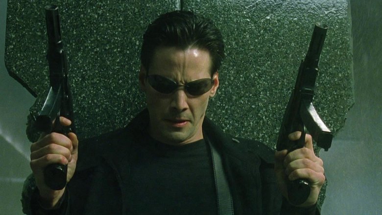 Keanu Reeves as Neo in The Matrix