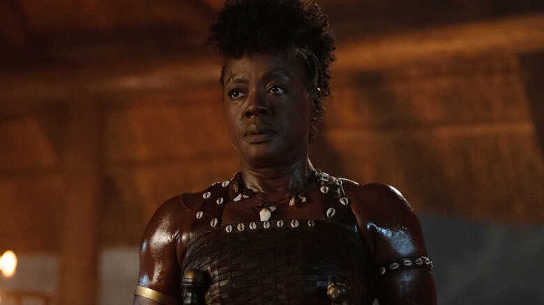 Viola Davis as General Nanisca in The Woman King