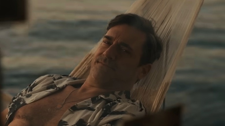 Jon Hamm swings as Fletch in Confess, Fletch