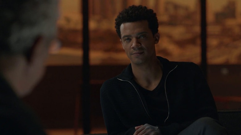 Eric Bogosian and Jacob Anderson in "Interview with the Vampire"