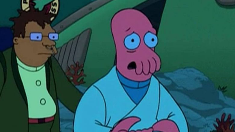 Hermes and Zoidberg from Futurama