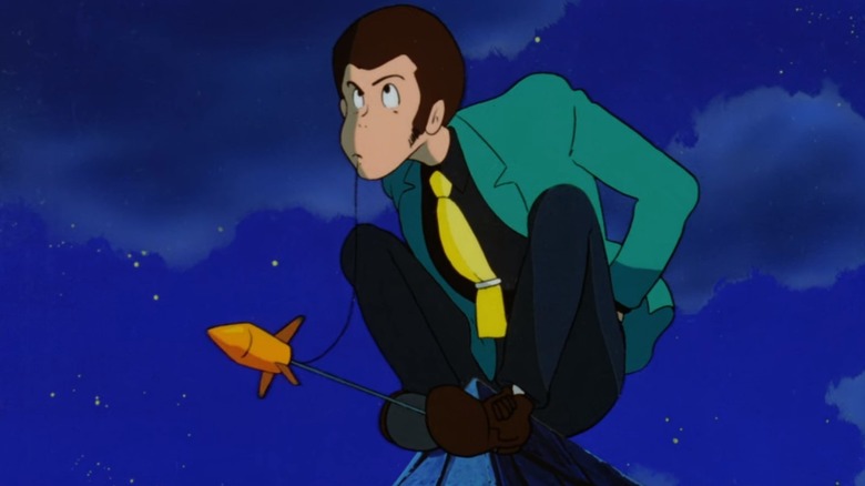 Lupin III on the roof