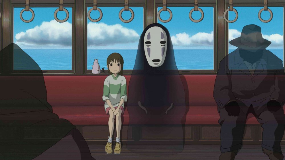 Scene from classic anime Spirited Away