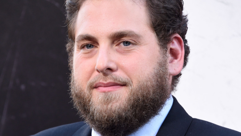 Jonah Hill posing