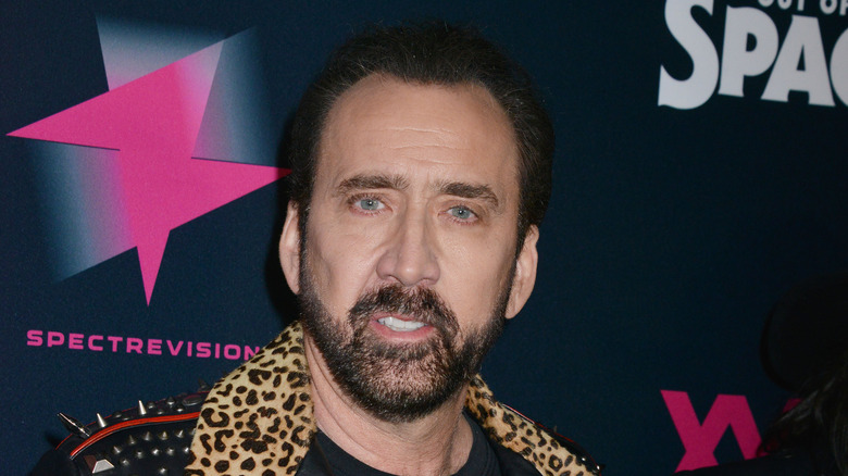 Nicolas Cage on the red carpet