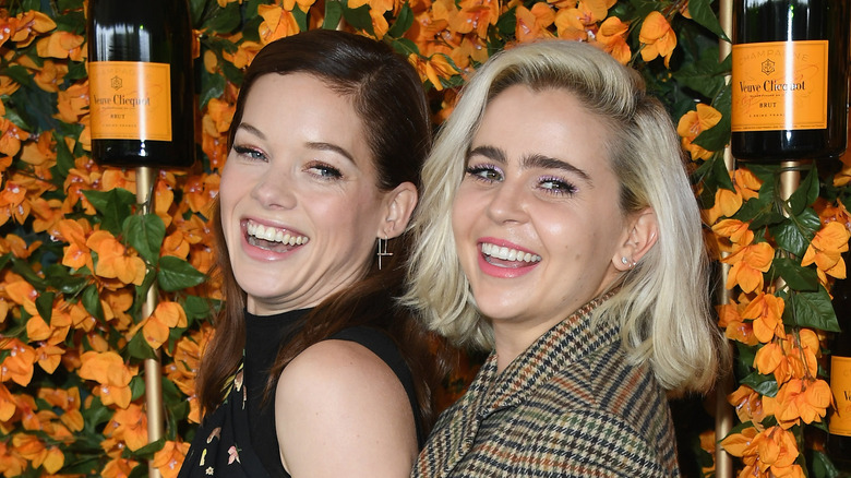 Mae Whitman and Jane Levy at event