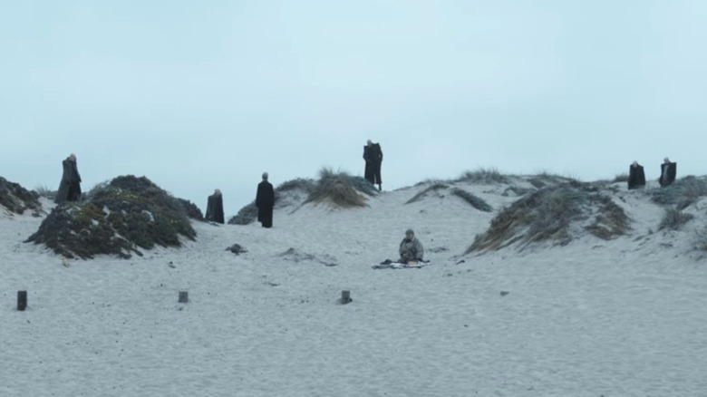 Provincetown beach full of vampires