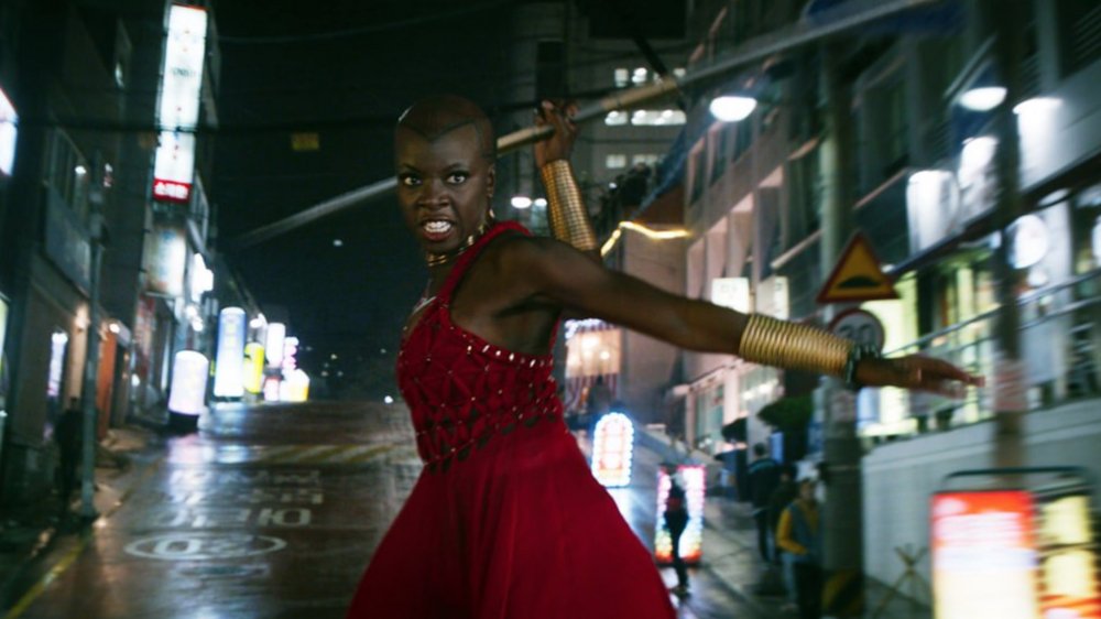 Danai Gurira takes aim