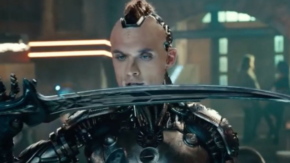 Ed Skrein in Alita: Battle Angel