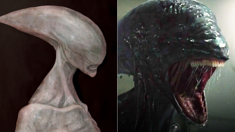 The Alternate Designs For Prometheus' Aliens Are Even More Horrifying