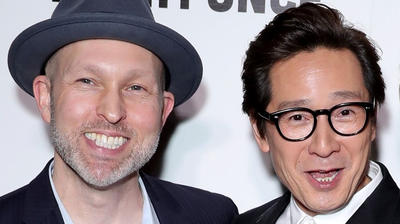 Jeff Cohen and Ke Huy Quan smiling