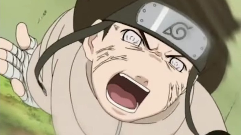 Neji fighting against Naurto