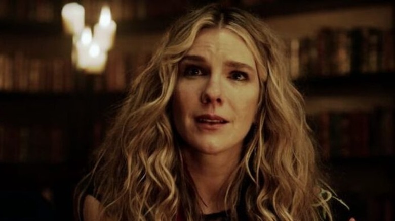 Misty Day (Lily Rabe) crying in American Horror Story