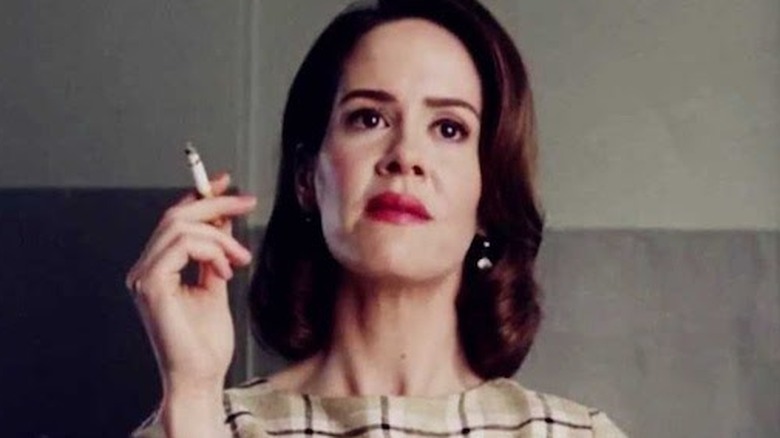 Lana Winters smoking