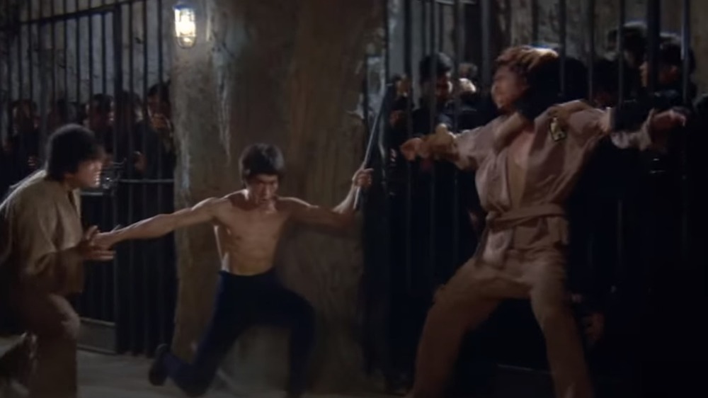Bruce Lee using Eskrima in Enter the Dragon
