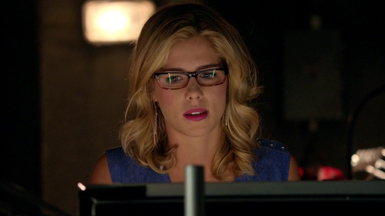 Felicity on a computer