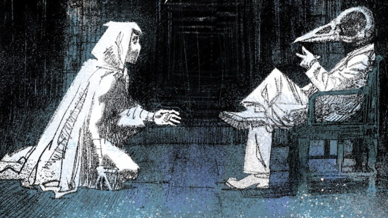 Moon Knight speaks to Khonshu