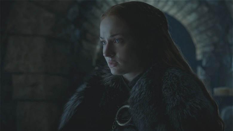 Sophie Turner Sansa concerned