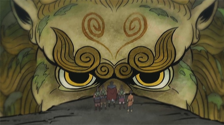 Fire lion turtle in The Legend of Korra