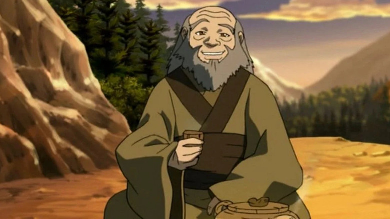 Uncle Iroh smiling