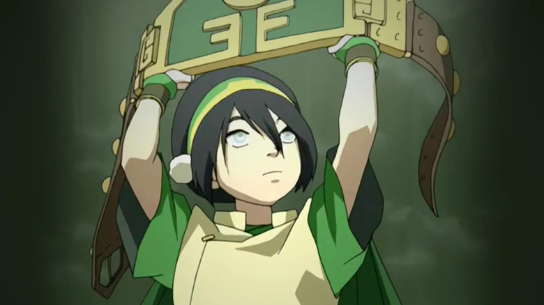 Toph wrestling belt