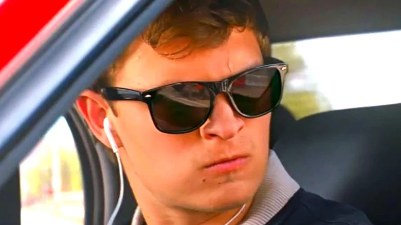 Ansel Elgort in Baby Driver 