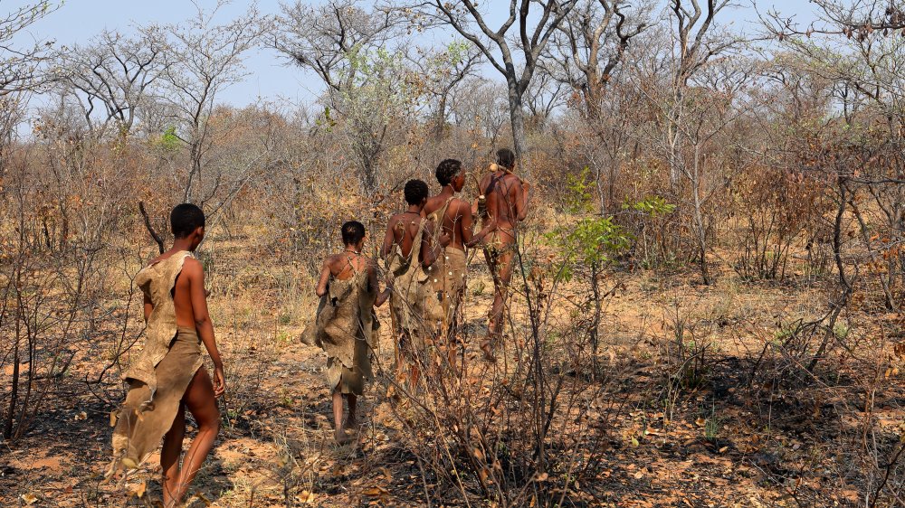 The San people in Namibia