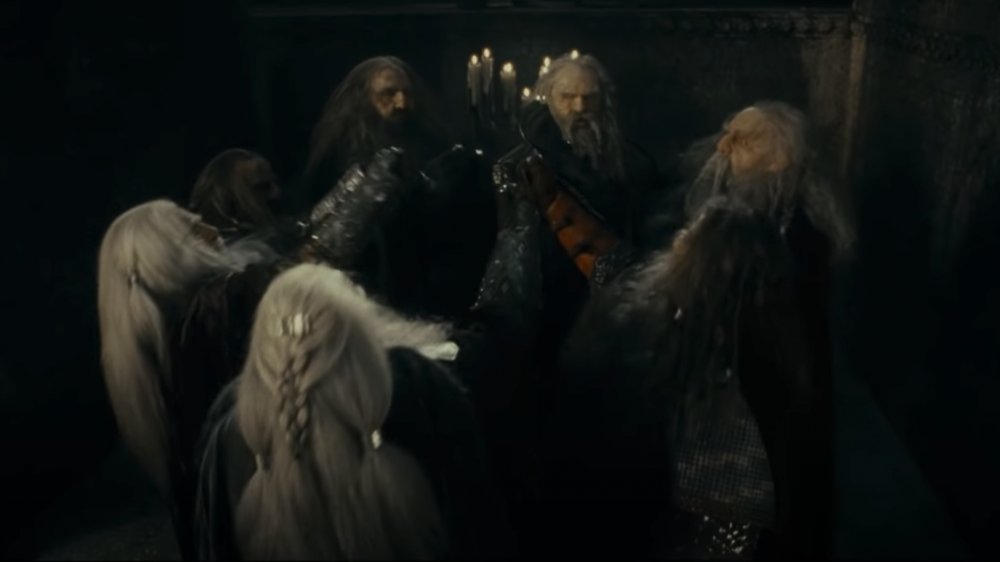 The seven dwarf rings, The Lord of the Rings