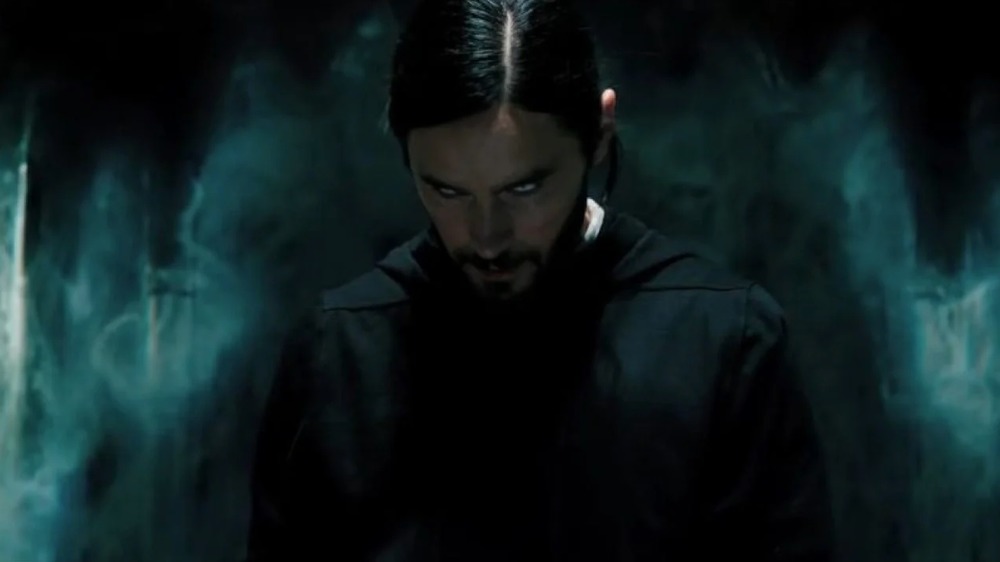 Jared Leto with vampire eyes