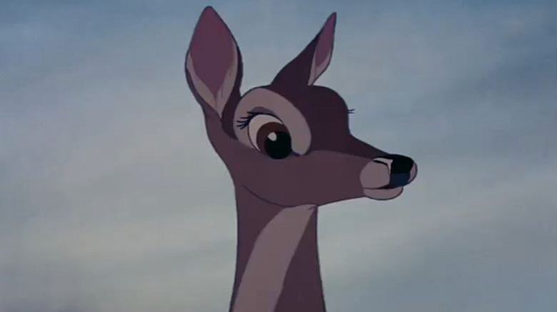 Bambi's mom looking up