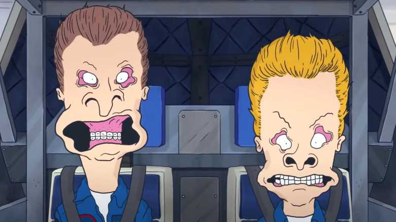 Beavis and Butthead G-Force simulator 