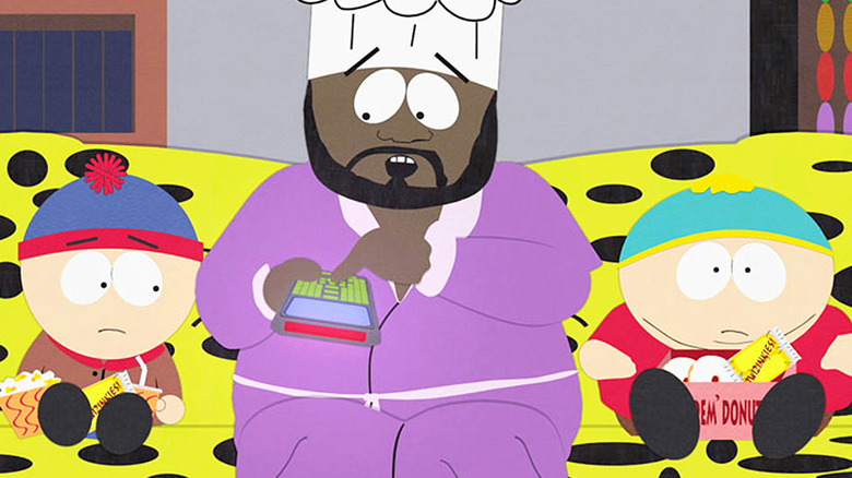 Isaac Hayes III voices Chef on South Park