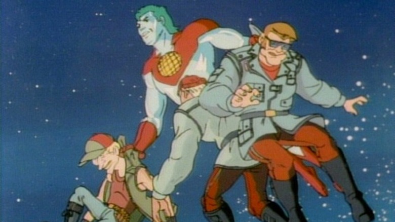 Captain Planet lifting goons