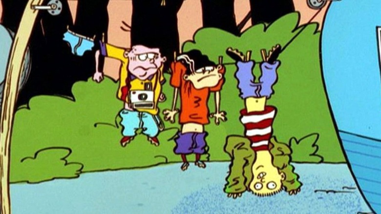 Ed, Edd and Eddy hanging 