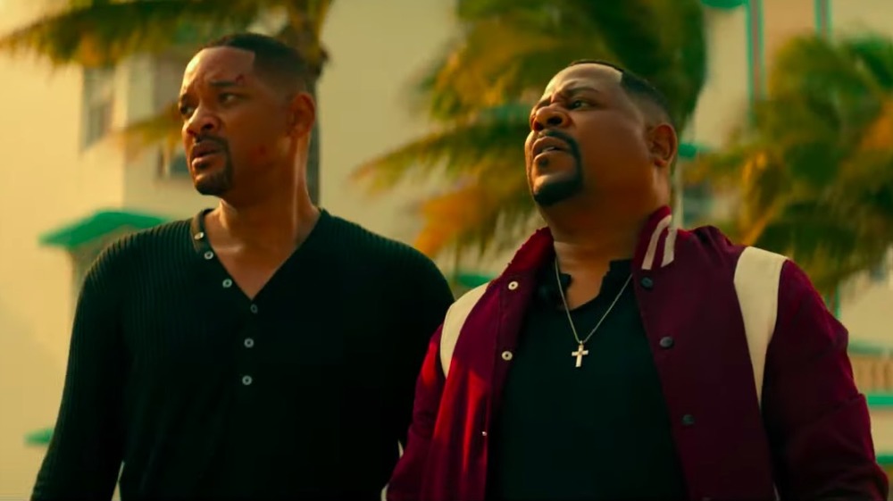 Will Smith as Detective Lieutenant Michael Eugene "Mike" Lowrey and Martin Lawrence as Detective Lieutenant Marcus Miles Burnett in Bad Boys for Life