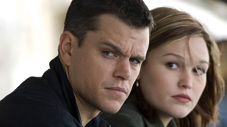 Jason Bourne squinting