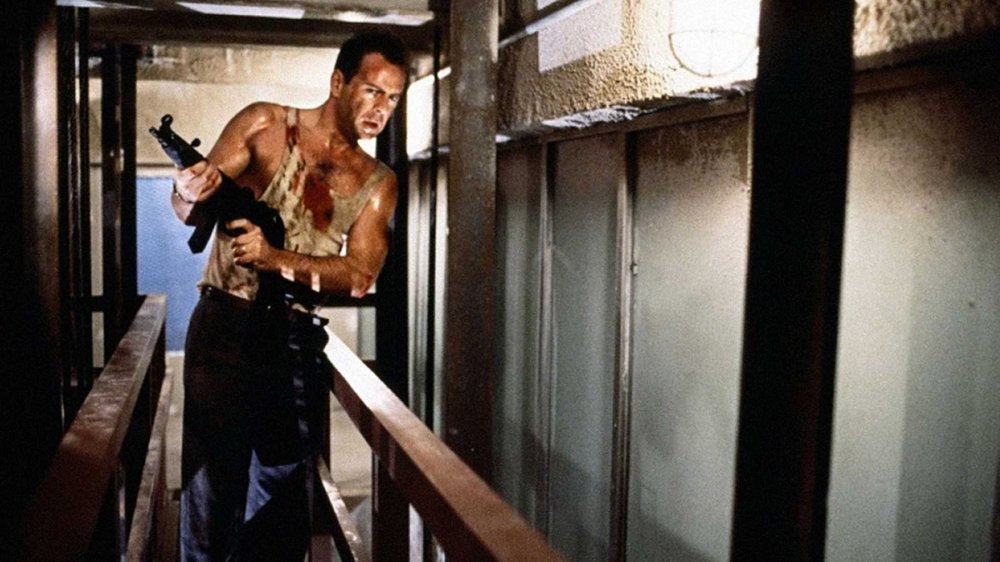 Bruce Willis in Die Hard