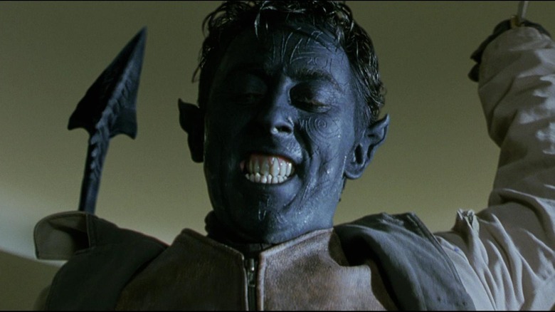 Nightcrawler grins in close-up