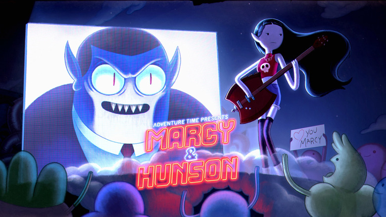 Marcy and Hunson title card