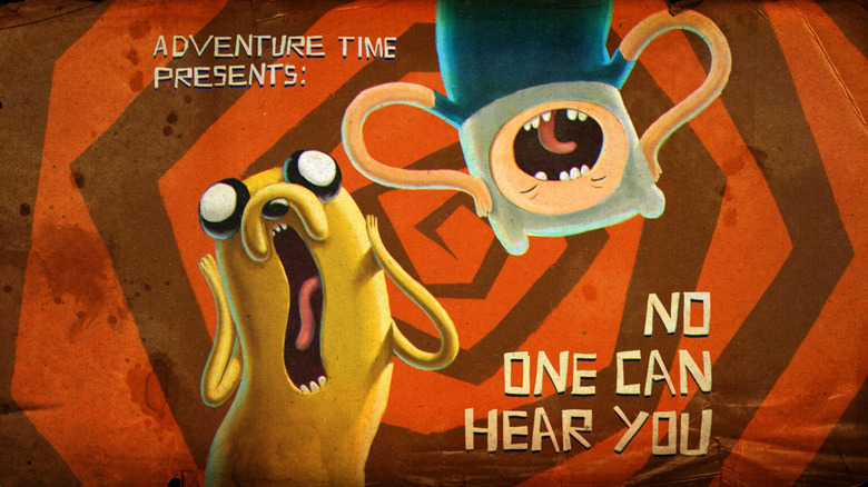 Finn and Jake yelling