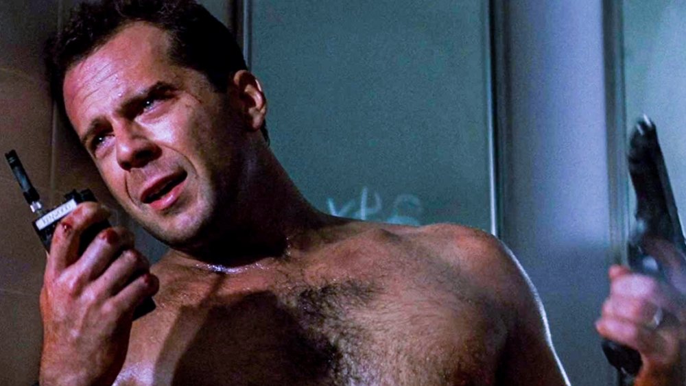 Bruce Willis in Die Hard